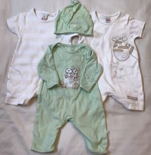 Baby Next & Mothercare Summer Romper Bundle, 0-3 Months