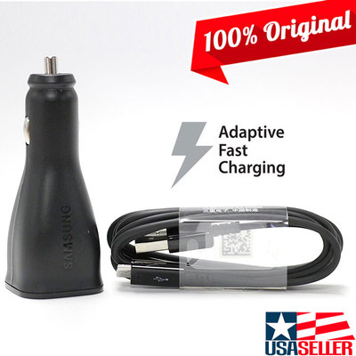 NEW OEM Samsung Fast Car Charger and/or Type-C Data Cable for Galaxy S9 S9+ Note