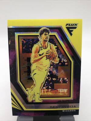 2022-23 Panini Flux Supernova Prizm Deni Avdija /75 Washington Wizards #7