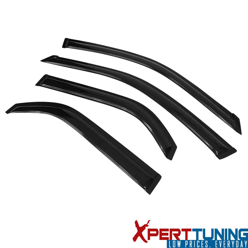 Fits 01-06 Acura MDX Window Visors Vent Rain Sun Windshields Guard Acrylic 4PCS - Image 3 of 4