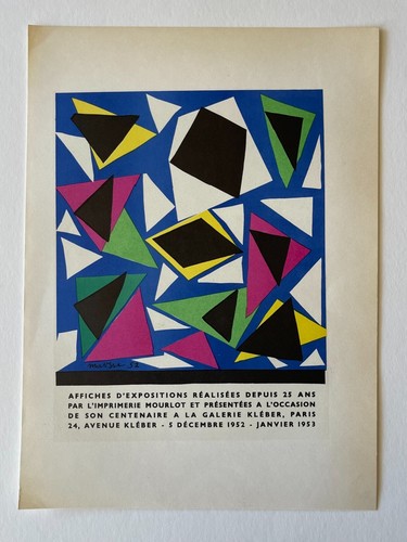 Henri Matisse - Antique Lithograph, Created: 1959 Mourlot Studios Paris, France - Picture 2 of 4