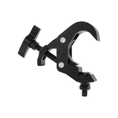 Equinox TRC100B Aluminium 100kg schwarz Abzugsklemme selbstsichernd Haken Bühne