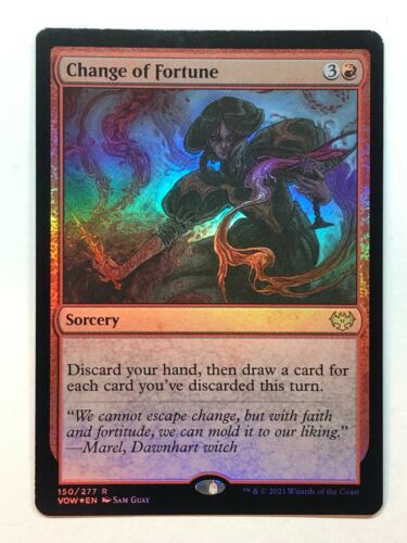 MTG Innistrad: Crimson Vow Change of Fortune 150 Foil NM/M - Picture 1 of 1