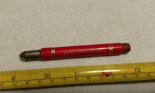 Vtg Hicks Feed Store & Trucking Ward Chix Urbana Il Advertising Bullet Pencil