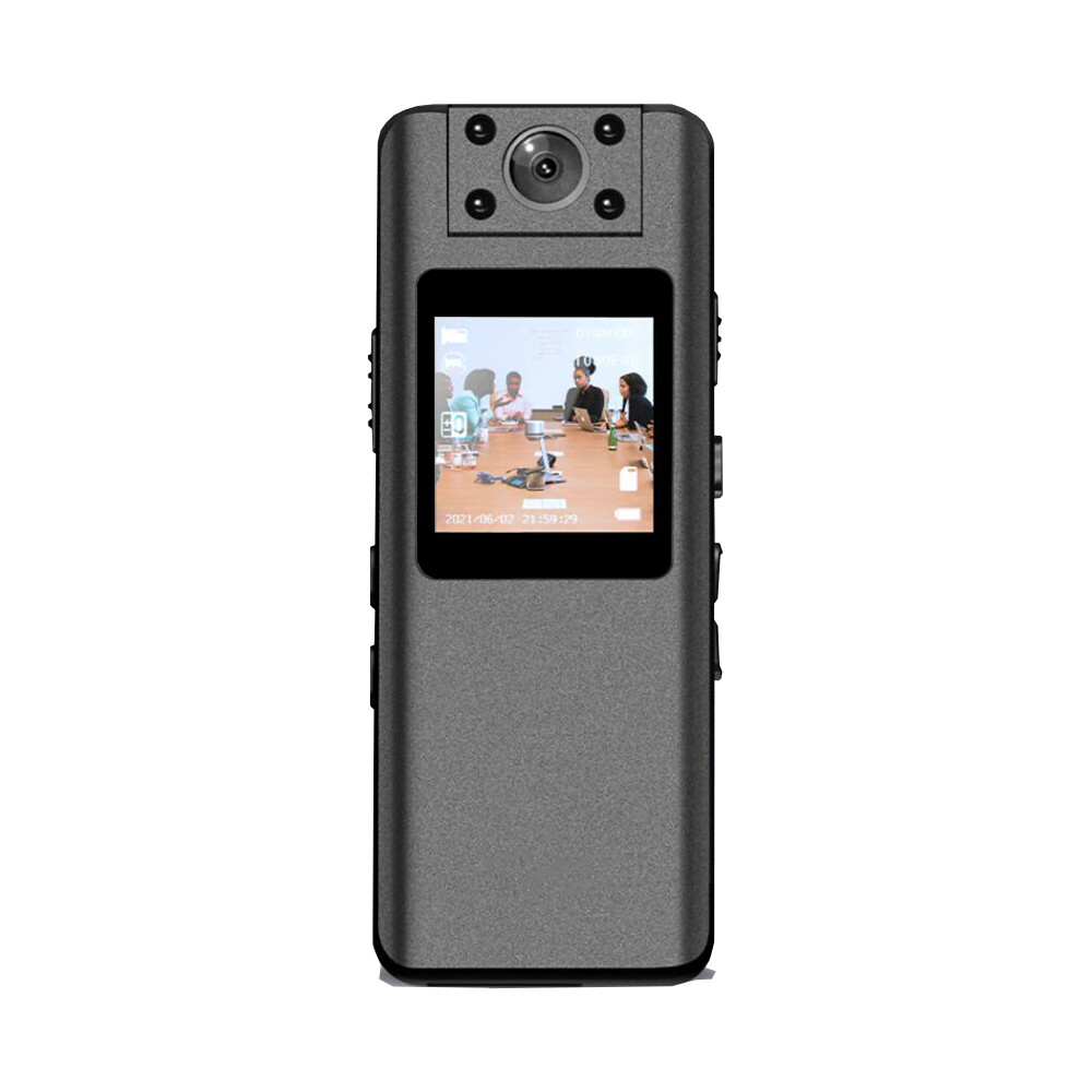 Caméra piéton HD magnétique avec 10h d'autonomie et carte SD 128 Go