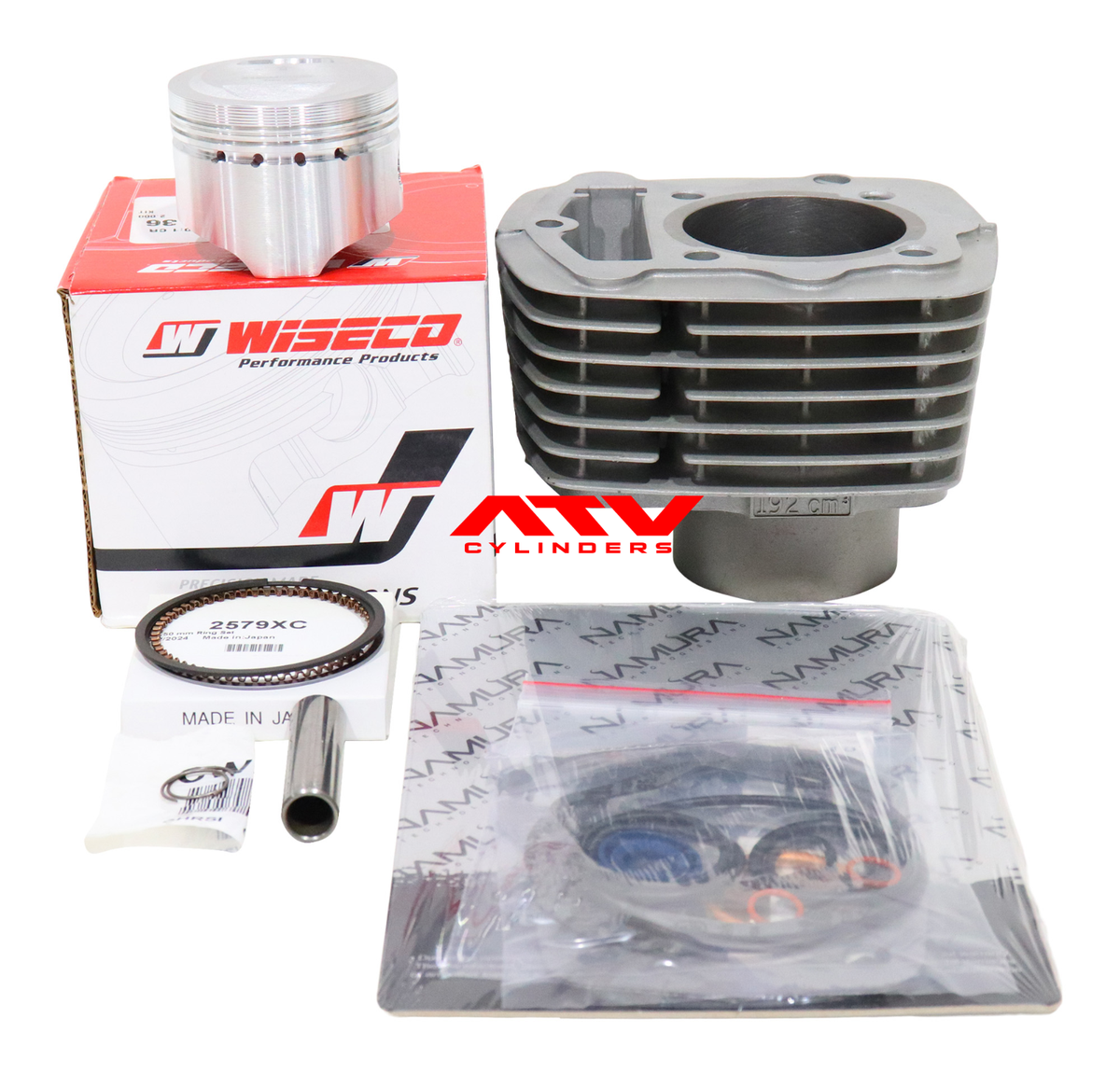 Honda ATC 185S 185 S Cylinder Jug Wiseco Piston Top End