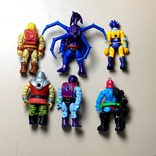 6X Mega Bloks Masters Of The Universe Snake Mountain Ram Man Stratos He Man Toys - Picture 6 of 7