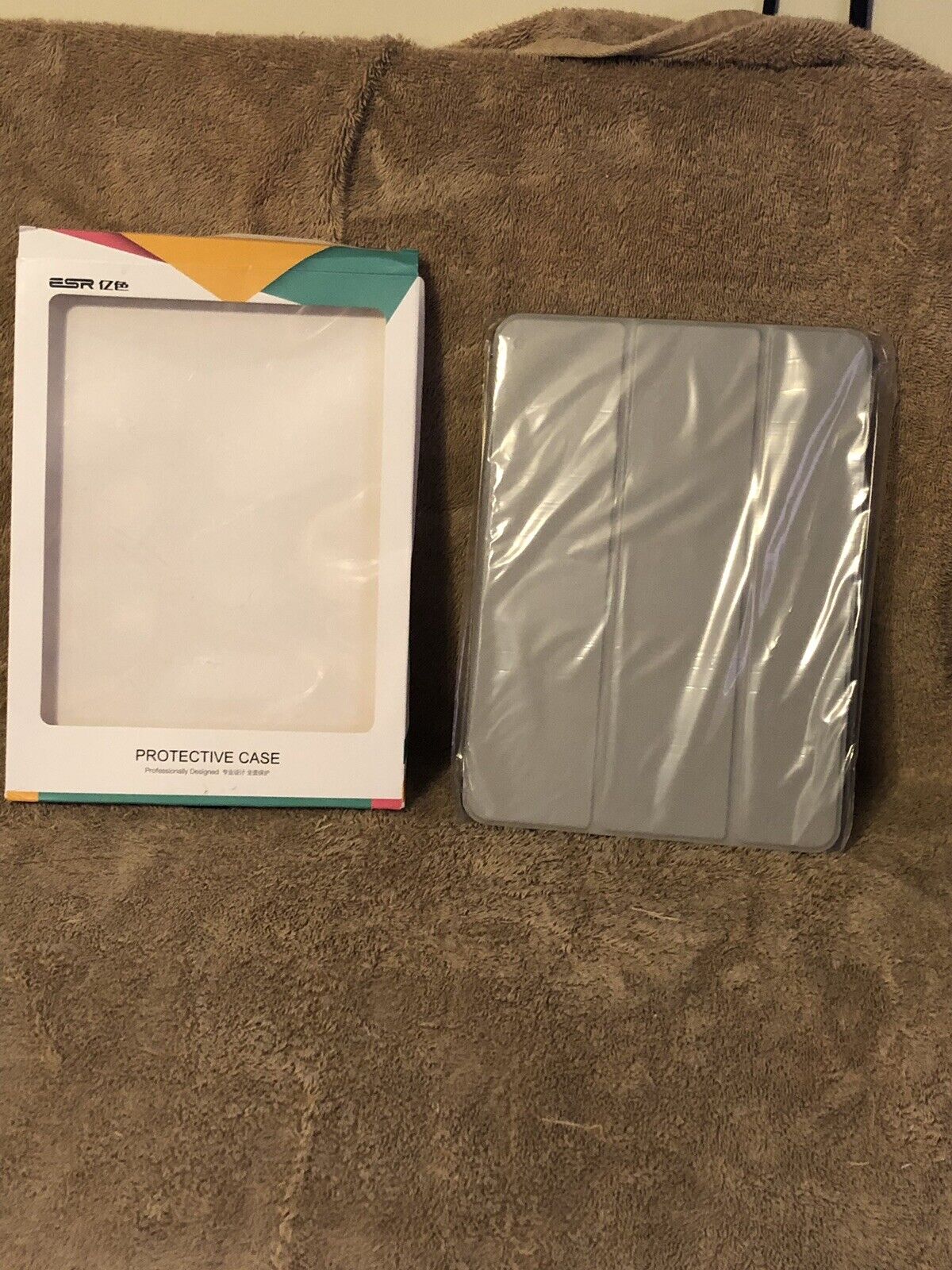 ESR Protective Tablet Gray Case Ipad Pro 11 Inch 2018 Folding Folio Case w Stand