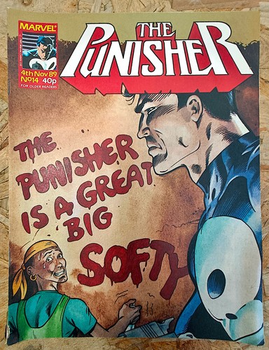 THE PUNISHER - MARVEL COMICS BUNDLE - 25 UK ISSUES 1989 - 1990 - Picture 12 of 24