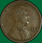 1923-S Lincoln Wheat Cent Very Good VG Coin #34304