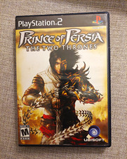 Prince of Persia The Two Thrones PS2 Playstation 2 BLACK LABEL COMPLETE ON BOX!!