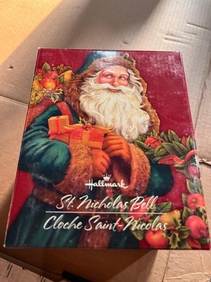 Hallmark Keepsake Ornament 2004 St. Nicholas Bell Chloche Saint-Nicolas MIB