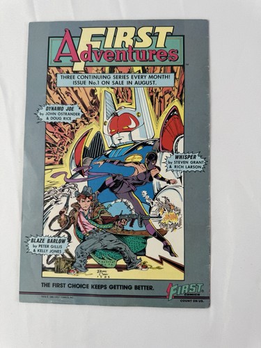 Shatter #1-2 First Comics 1985 First Computer-Generated Comic Book History - Bild 9 von 9