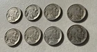 Lot Of 8 Buffalo Nickels 1919 1920 1921 1923 1924 1925 1926 1927