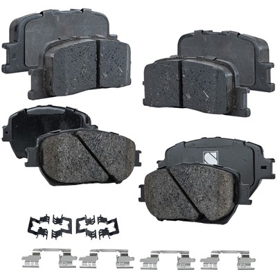 Brake Pad Set For 2002-2006 Toyota Camry Front and Rear Models Made in Japan