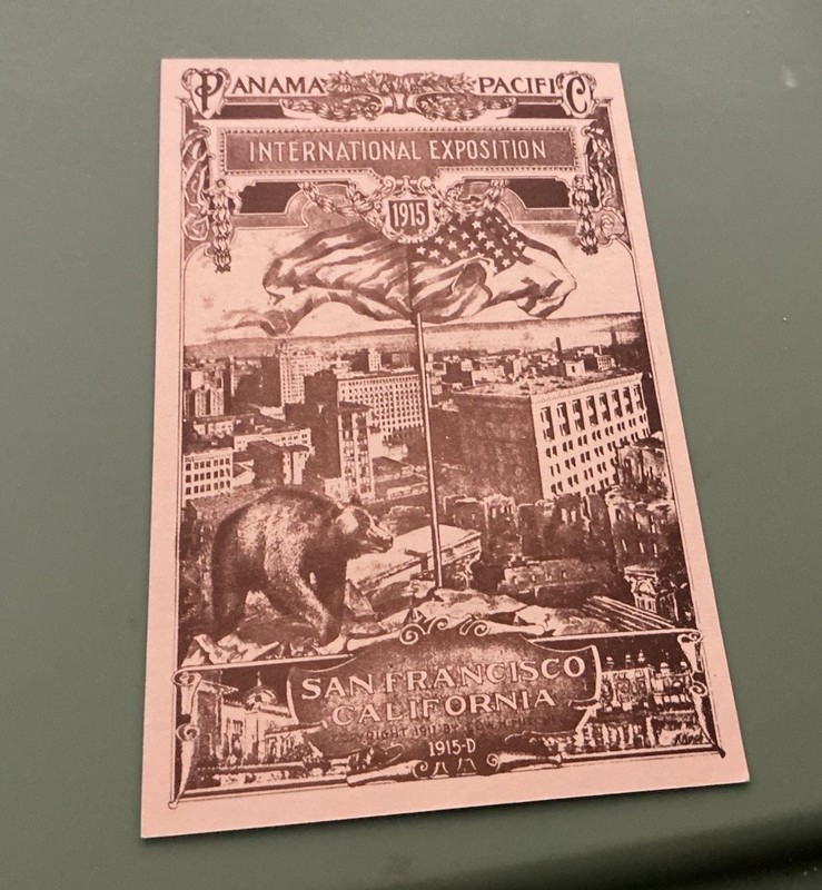 Cliffco 1979 San Francisco Stamp Exhibition Discount Admission Postcard Not Sent