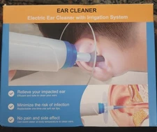Electric Ear Wax Removal Kit with SoftSpray Safe and Effective Ear Cleaner with