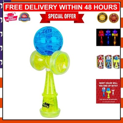 Mystery Color Light-Up Kendama - Durable Toy for Exciting Skill Challenges