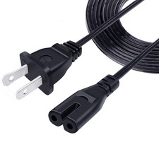 8ft 2 Prong Power Cord for Samsung Soundbar Subwoofer Sound Bar Surround Spea...