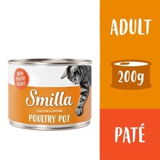 24x200g Tender Poultry Mixed Pack Smilla Wet Cat Food 5.78 per kilo
