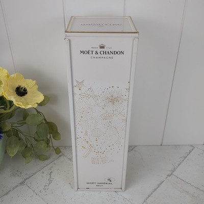 Moet & Chandon Imperial Brut Champagne Metal Presentation Gift Box Chiller Empty