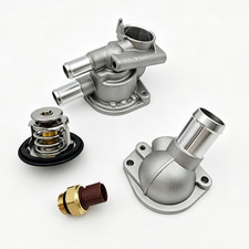 New 4pcs Coolant Thermostat Housing Water Outlet Kit For 96-00 Honda Civic 1.6l New 4pcs Coolant Thermostat Housing Water Outlet Kit For 96-00 Honda Civic 1.6l
