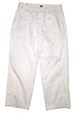 Vintage POLO SPORT Sportsman Ralph Lauren 1990s Utility Pants White 36 x 28