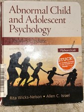 Abnormal Child and Adolescent Psychology by R...