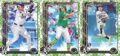 2025 Topps Holiday Plaid Parallels - You choose the Card!