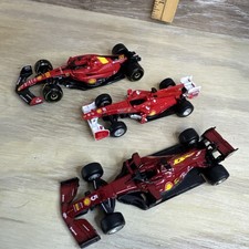 Burago Compact 1/43 scale Lot Ferrari F10 SF1000 SF 23 As Is Lot Of 3