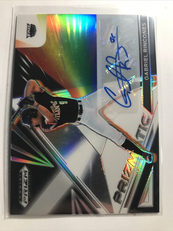 Gabriel Rincoe 2022 Panini Prizm #PZ-GR PRIZMATIC ROOKIE RC AUTO SP