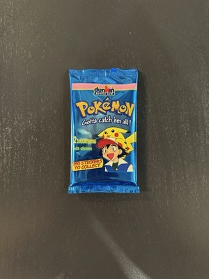 Pokémon Dunkin Boomer Bubble Gum Booster 2000 Jahr Original