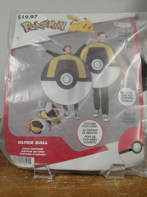 DISGUISE Pokémon Ultra Ball Pop-Up-Kostüm | Einheitsgröße Für Kinder & Erwachsene | Offizielles Lizenzprodukt