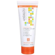 Andalou Naturals Argan Oil & Shea Styling Cream 6.8 fl oz Cream