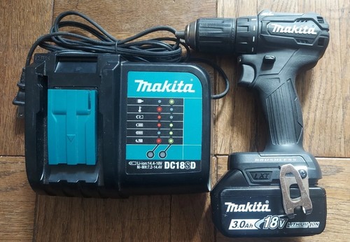 Makita 18v Sub-compact Drill XFD11 Set With Charger & 3ah Battery