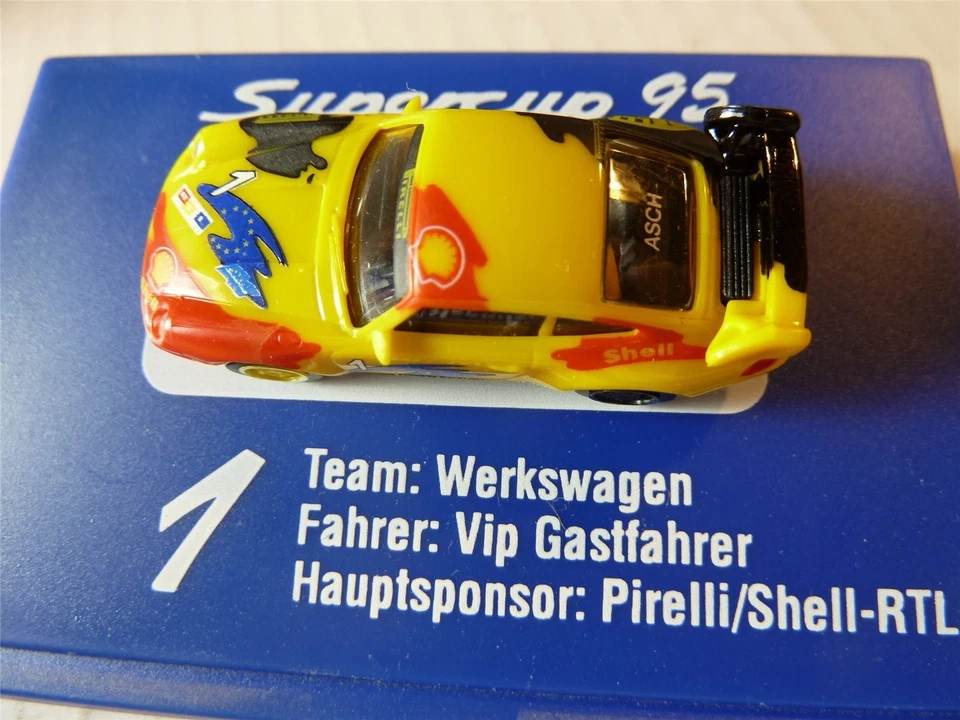 Porsche 911 993 1:87 Werkswagen n. 1 Supercup 95 Euromodell 01404 HO NUOVO - Immagine 4 di 4