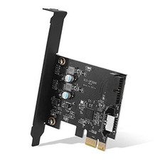 PCIe x1 to 19Pin USB 3.0 Header and Type E A Key Card,USB Front Panel UP3000