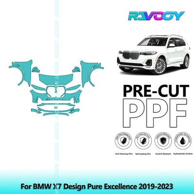 PreCut Paint Protection PPF Kit For BMW X7 Design Pure Excellence 2019-2023