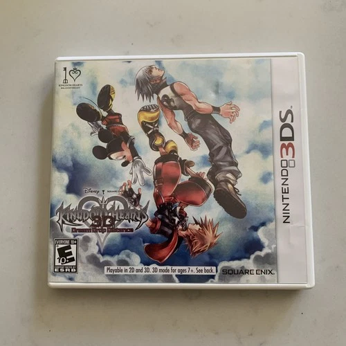 Kingdom Hearts 3D Dream Drop Distance (Nintendo 3DS, 2012) No Manual!