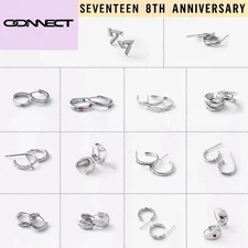 Kpop Idol SEVENTEEN 8th Anniversary Merch 'CONNECT'  Earrings