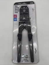 Apollo PEX 69PTKH0014SS 1/2" & 3/4" Crimp Stainless Steel Sleeve Combo Tool