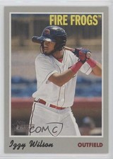 2019 Topps Heritage Minor League Edition Izzy Wilson #127 w7v