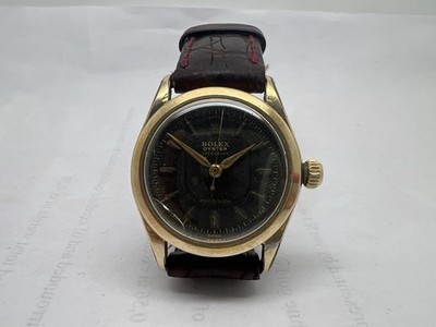 Rolex Vintage Gold Plated  Oyster Speedking Precision