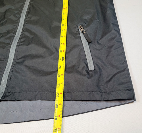 Giacca a vento Buffalo Sabres full zip uomo Med nera foderata in rete Ohiopyle D3 - Foto 14 di 14