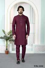 Indian Mens Designer Wedding Bollywood Eid Party Wear Kurta Payjama From India