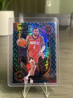 2024-25 Panini Select - Courtside Jalen Green #251 Dragon Scale Prizm /8