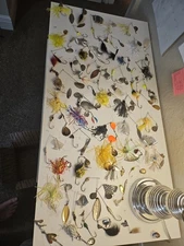  Vintage Spinnerbait Buzzbait Metal Lures Used (62 Lure Lot) Many Brands