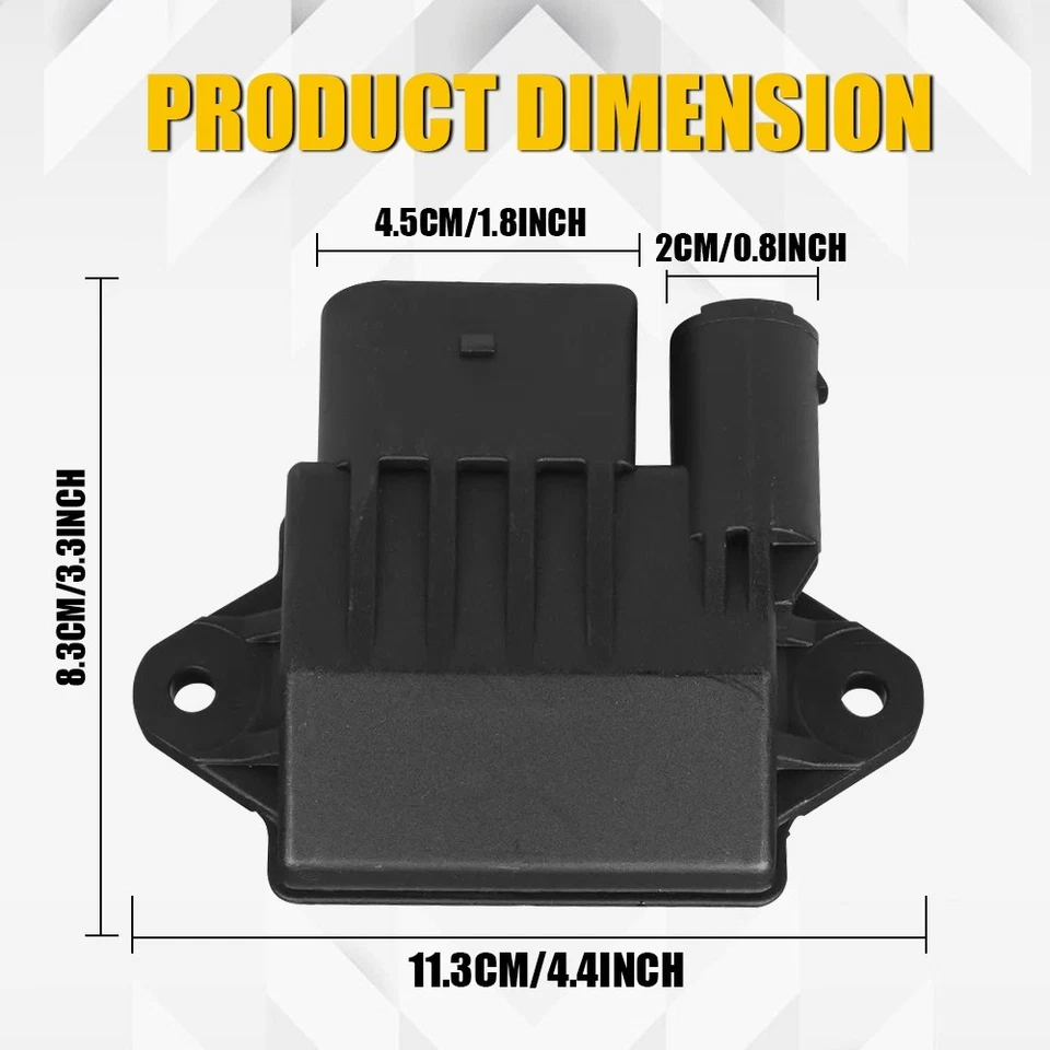 Glow Plug Control Unit Relay Module Fit Mercedes CDI W203 W204 W211 W164 W221 UK - Image 4 of 4