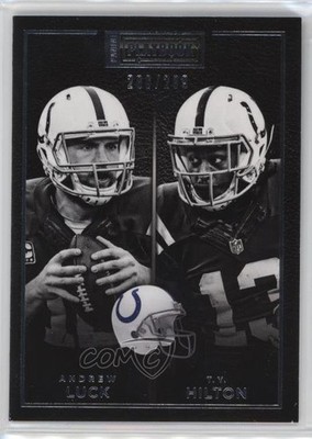 2015 Panini Playbook /299 Andrew Luck TY Hilton #1 12bq