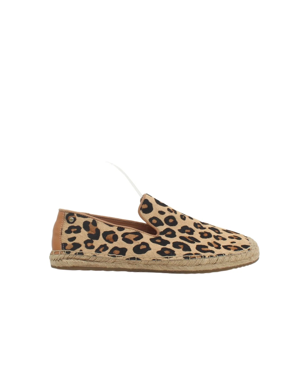 Sandali donna UGG UK 7 5 marrone stampa animalier 100% altre espadrillas